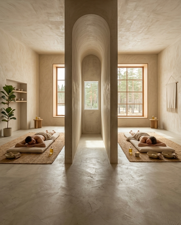 Tantrische Paarmassage – Haus der Verbindung